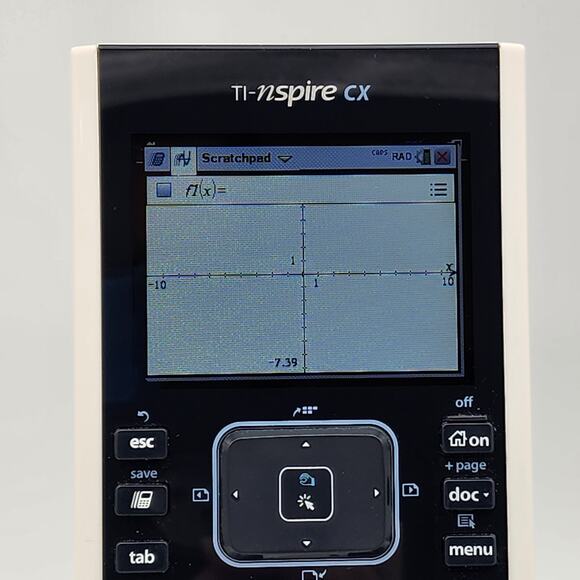 Texas Instruments TI Nspire CX Color Graphing Calculator with Case Tested - Picture 3 of 5